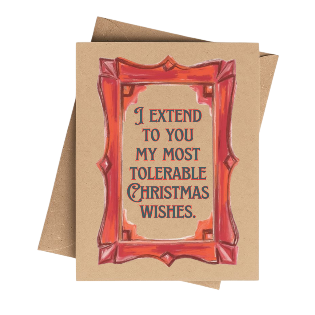Most Tolerable Christmas Wishes Boxed Notecard Set
