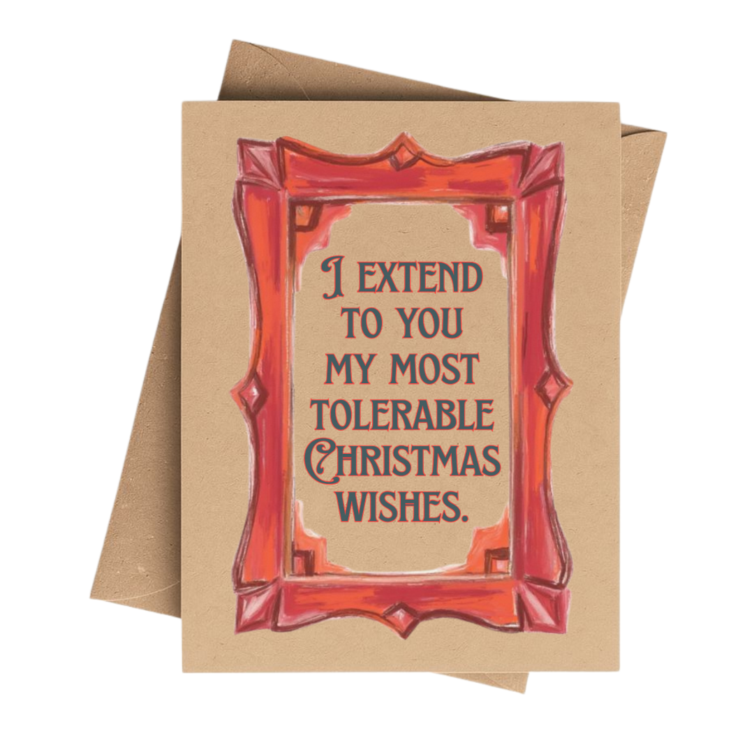 Most Tolerable Christmas Wishes Boxed Notecard Set