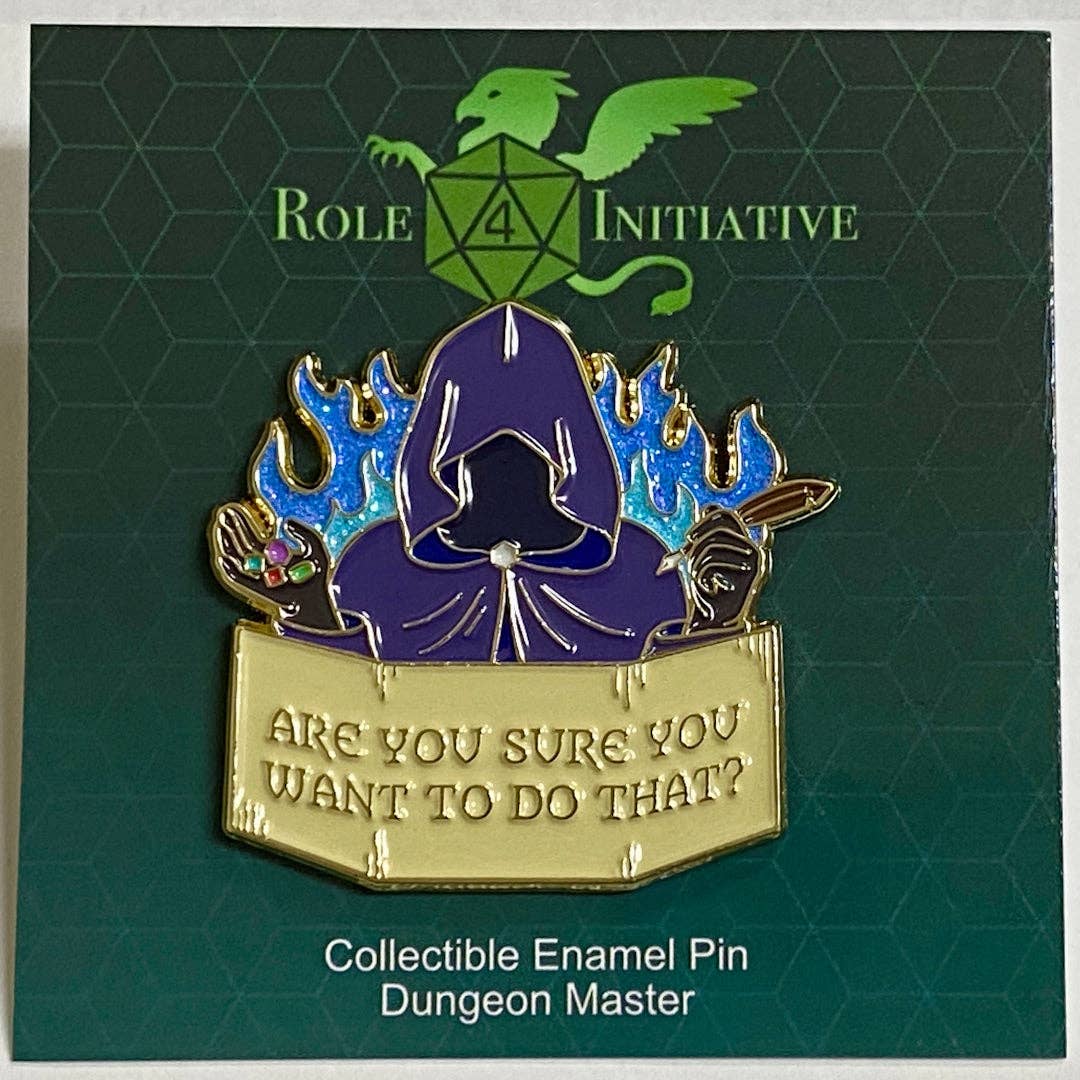 Dungeon Master - Collectible Enamel Pin