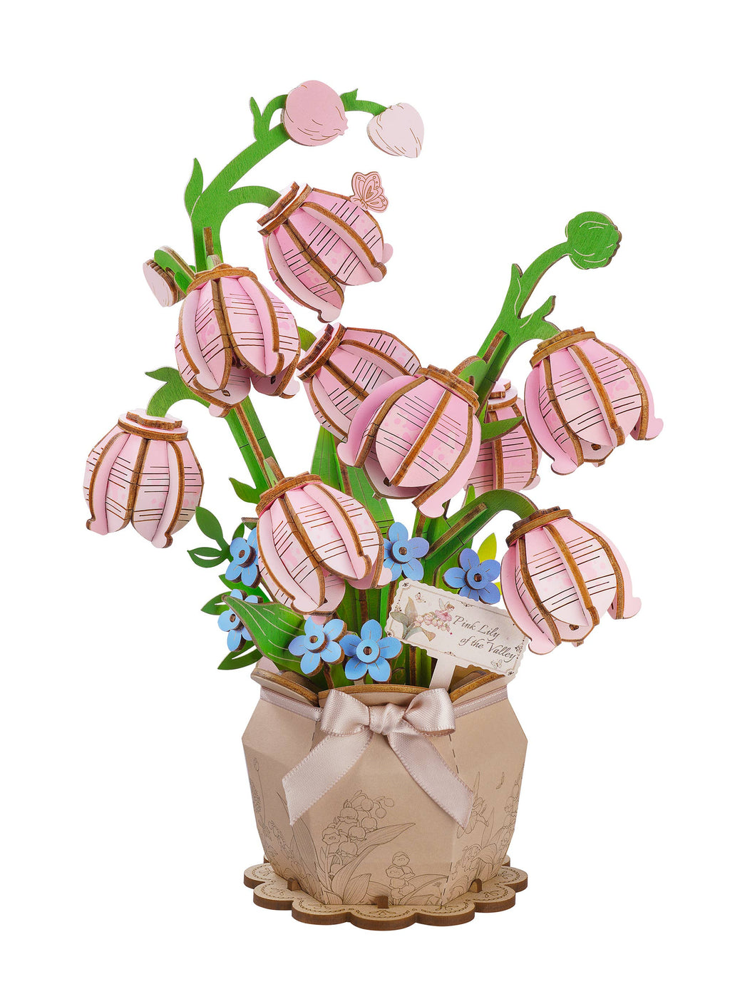 Rowood Pink Lily of the Valley DIY Flower Bouquet