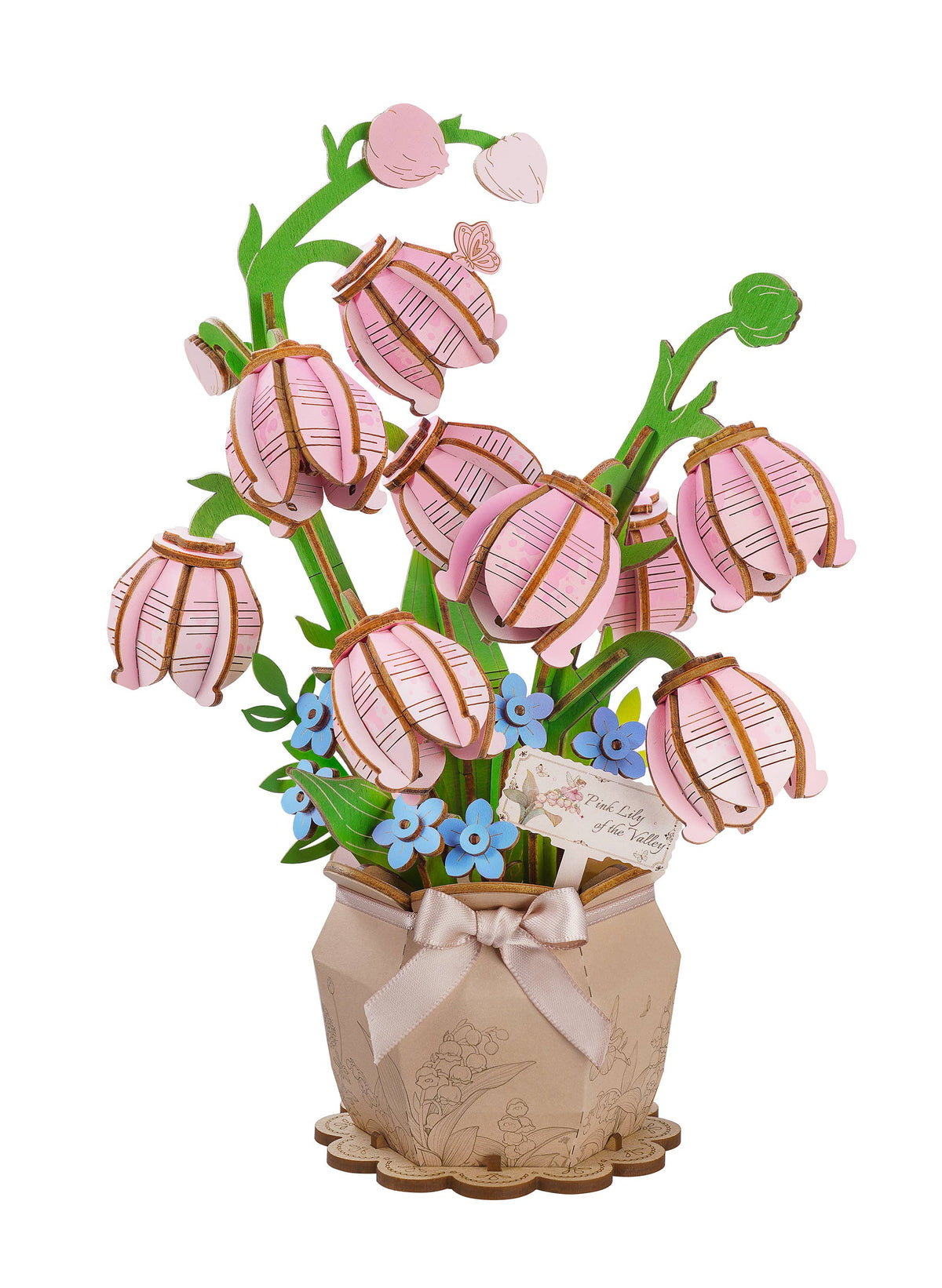 Rowood Pink Lily of the Valley DIY Flower Bouquet