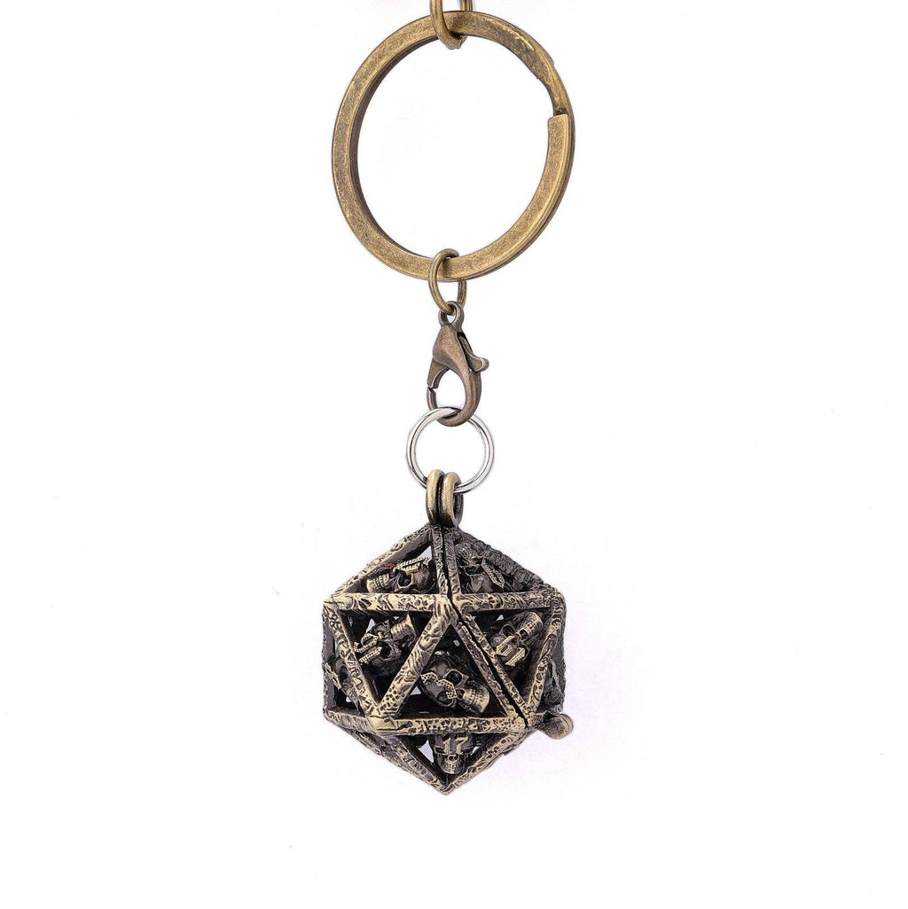 Grimskull's D20 Locket Gift Set - Ancient Gold