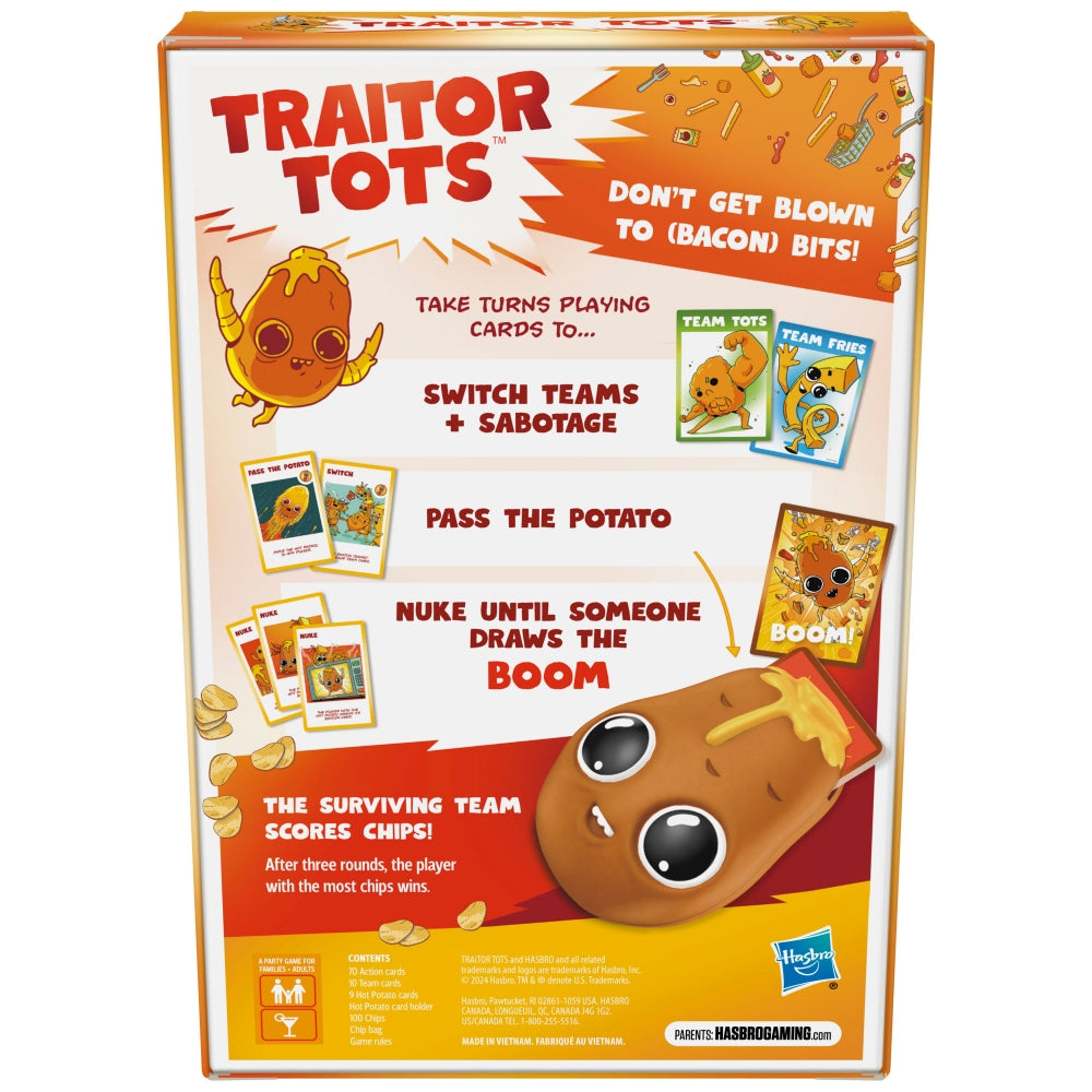 Traitor Tots Party Card Game for Families & Adults