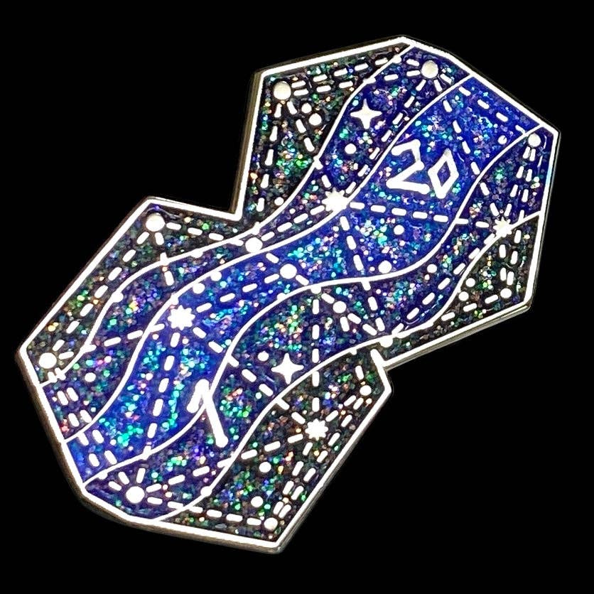 In the Fate of the Dice - Collectible Enamel Pin