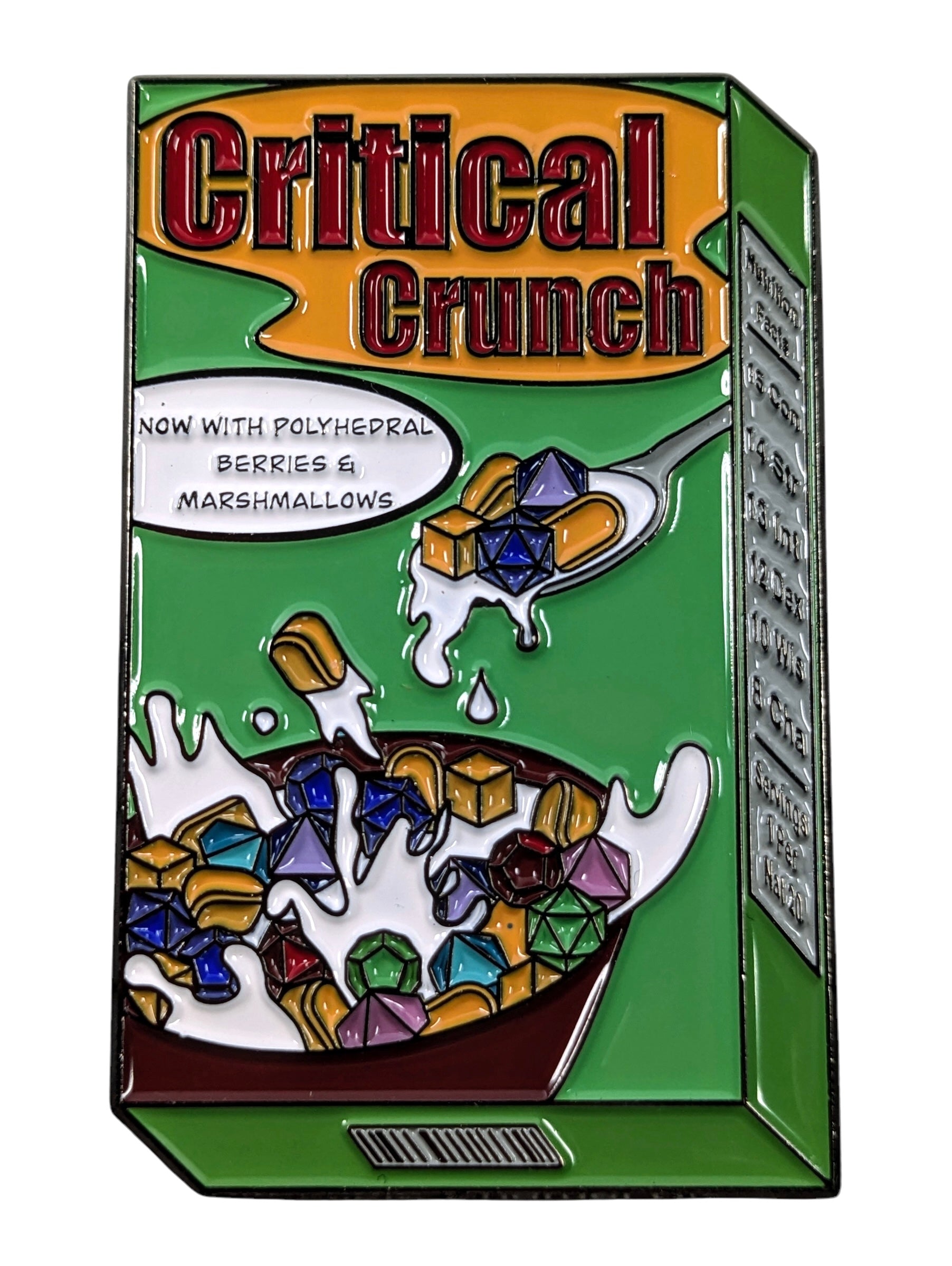 Critical Crunch - Collectible Enamel Pin