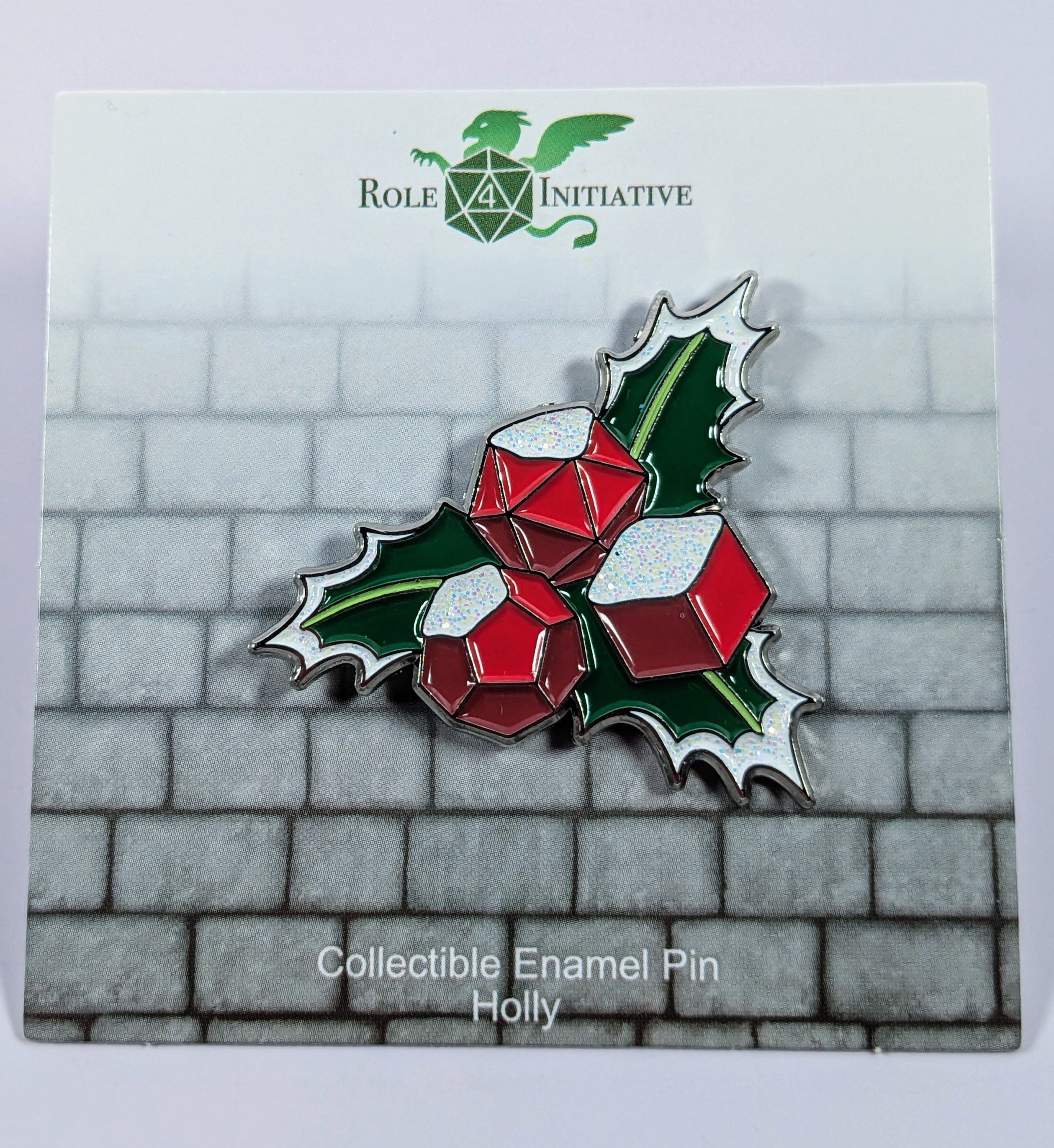 Holly - Collectible Enamel Pin