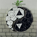 Yin and Yang Dice, Set of 2 Pins - Collectible Enamel Pins
