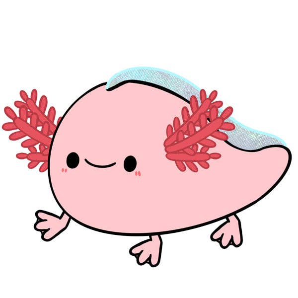 Squishable - Mini Baby Axolotl Plush