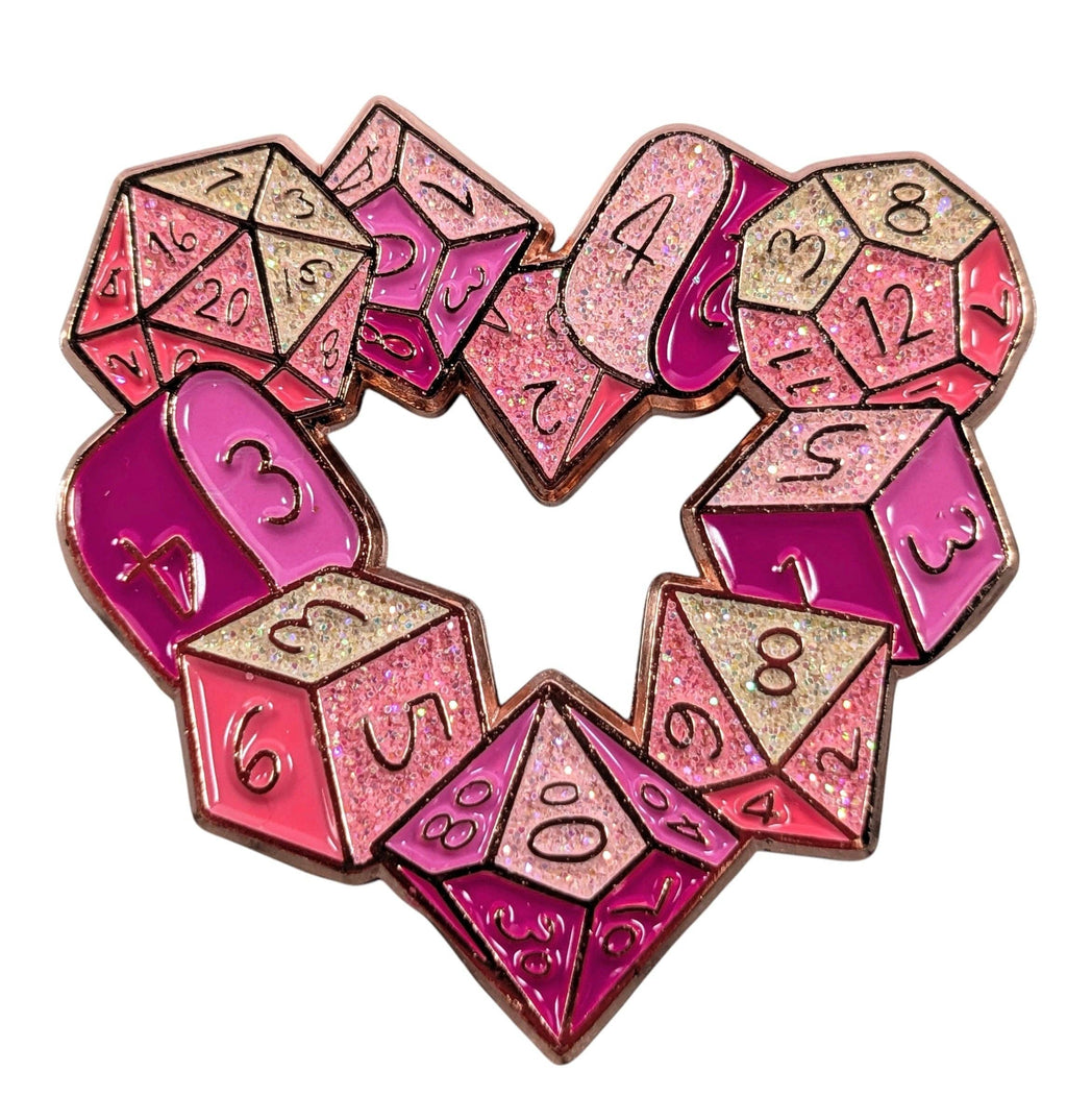 Heart of Dice - Collectible Enamel Pin