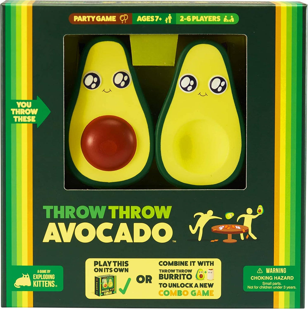Throw Throw Avocado - A Dodgeball Card Game