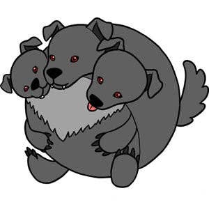 Squishable - Mini Cerberus Plush