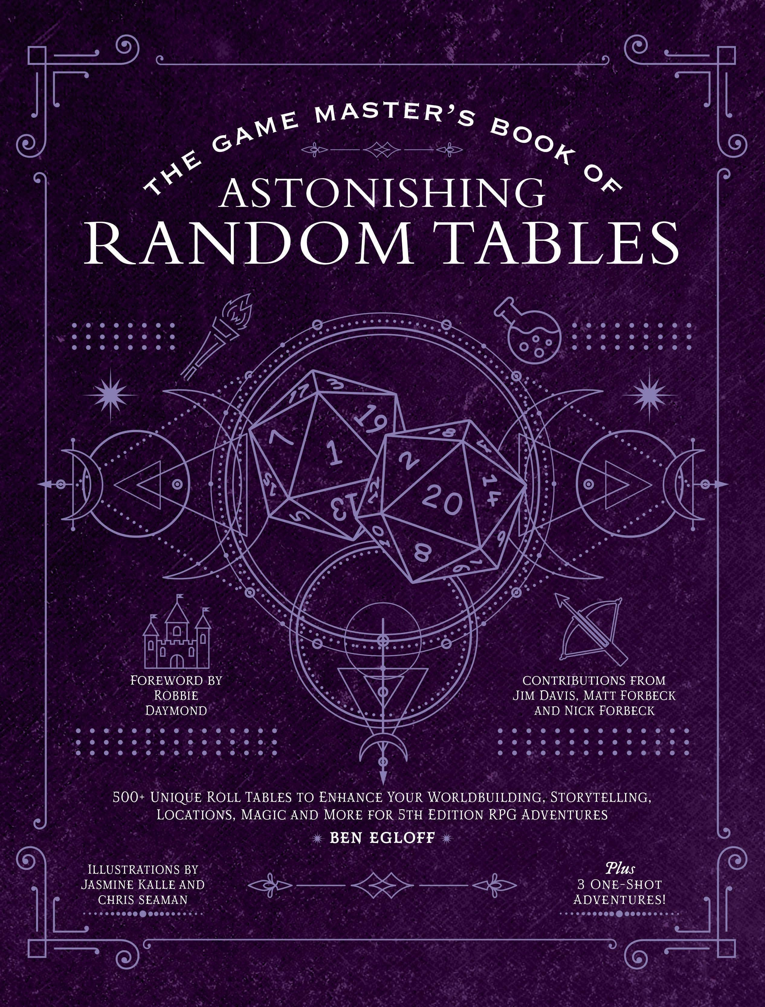 Game Master's Book 300+ Roll Tables For 5th Edition Rpg
