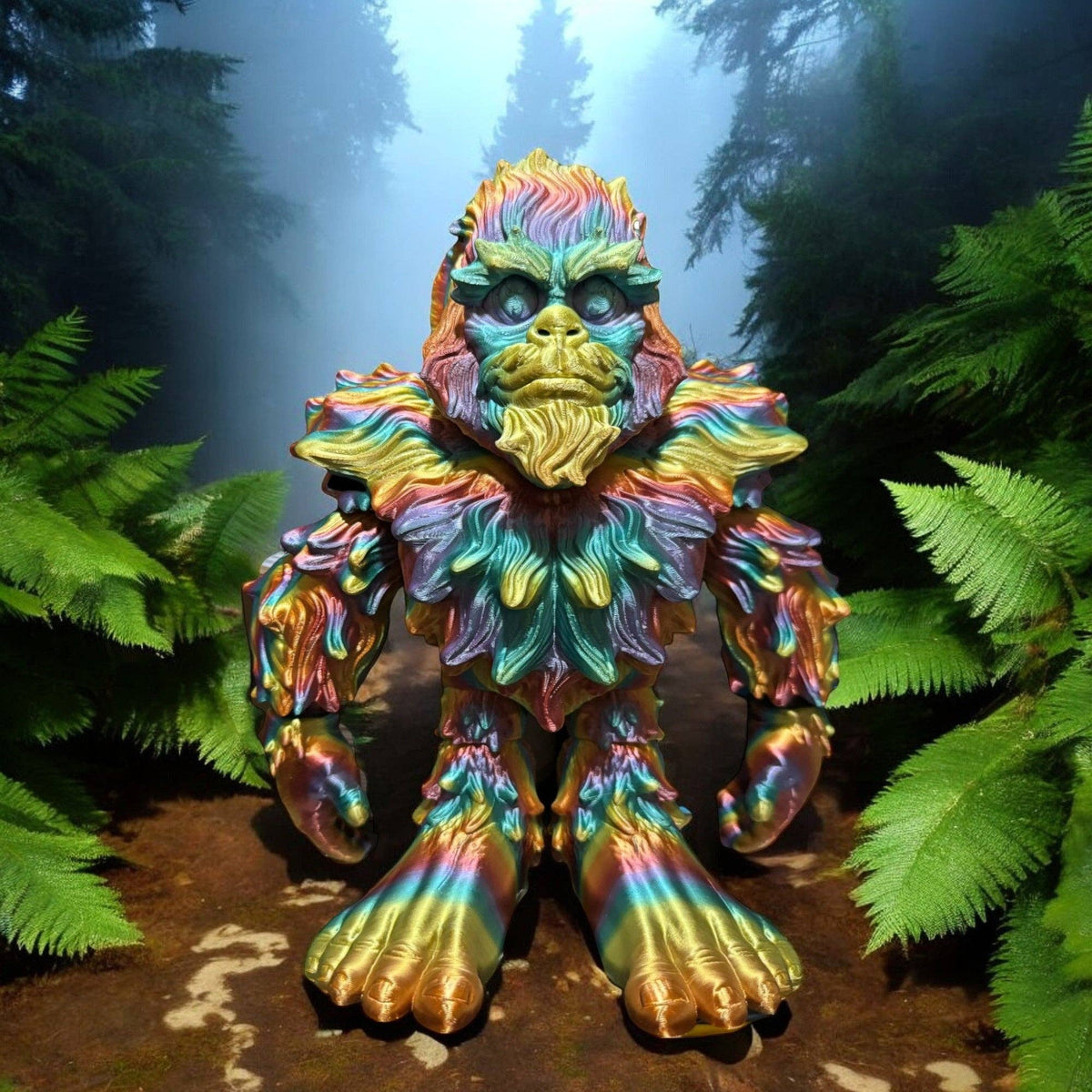 3D Printed Articulated Fantasy Toy Bundle – Display Set