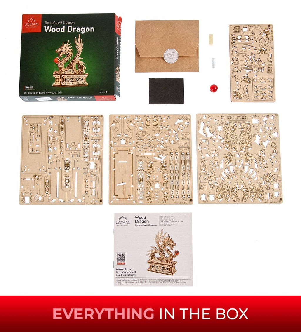 Wood Dragon Model