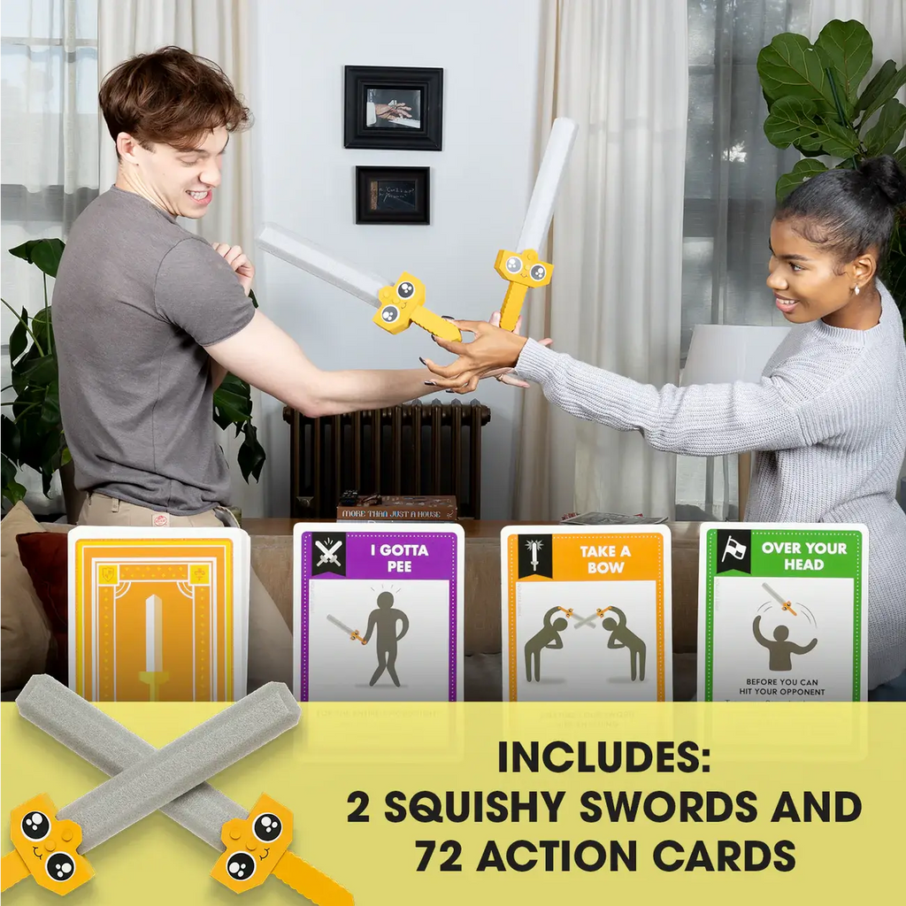 Let's Hit Each Other with Fake Swords: Action Card Game