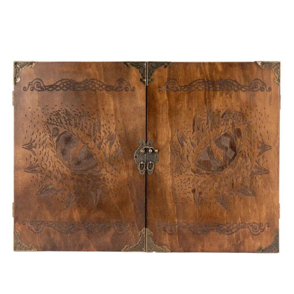 Dragon’s Gaze Wood DM Dungeon Master Screen