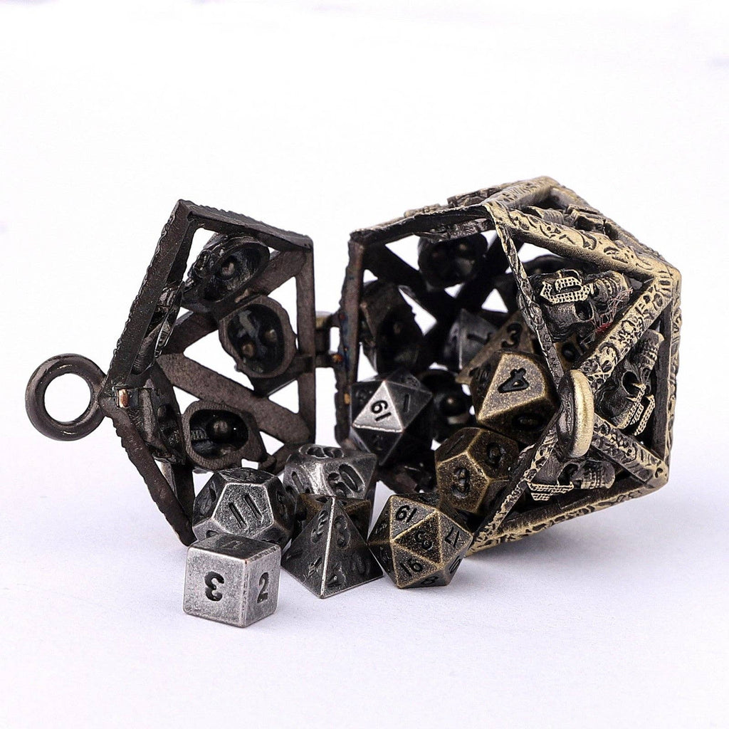 Grimskull's D20 Locket Gift Set - Ancient Gold