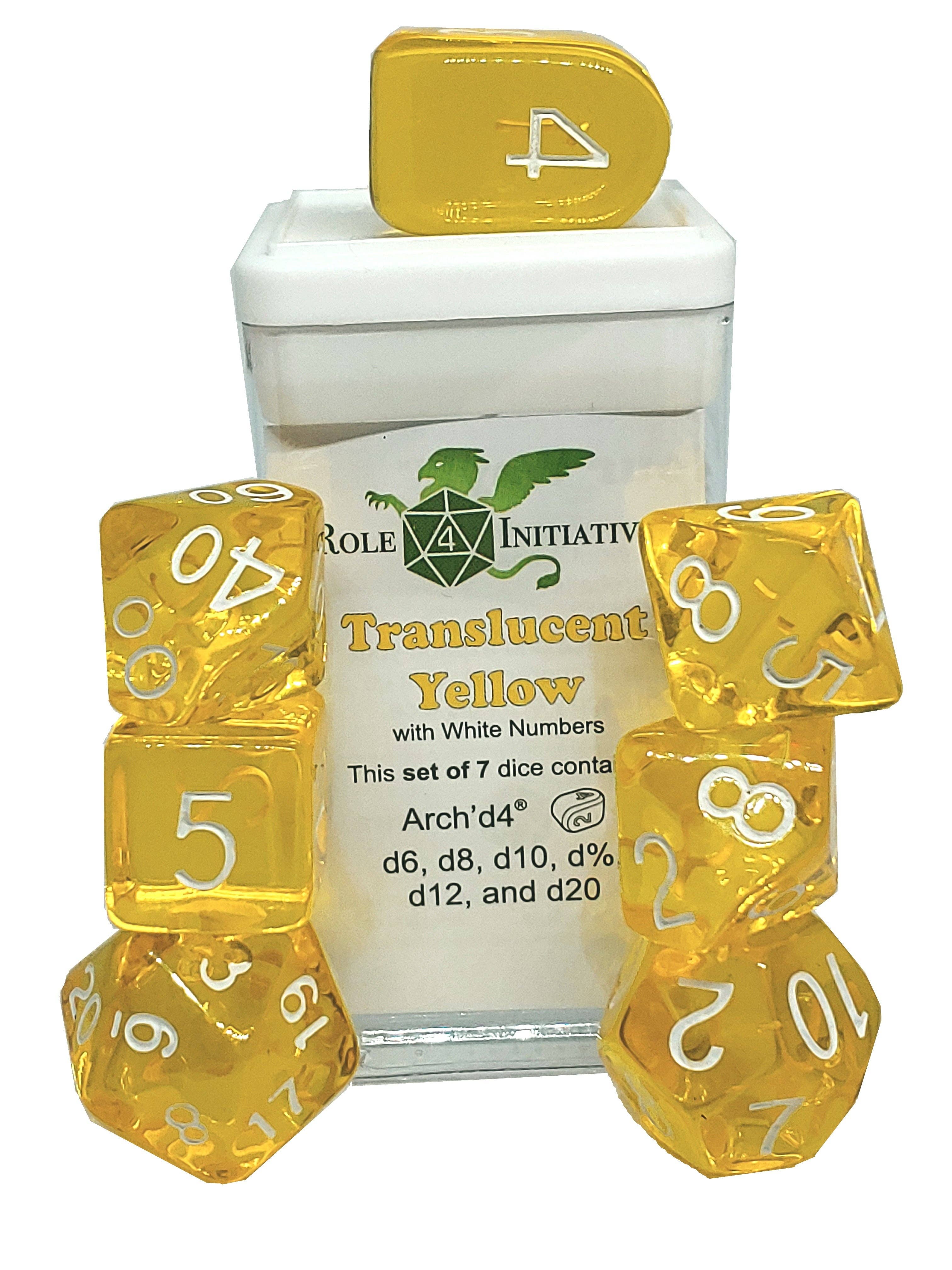 Translucent Sets of 7 w/ Arch'd4