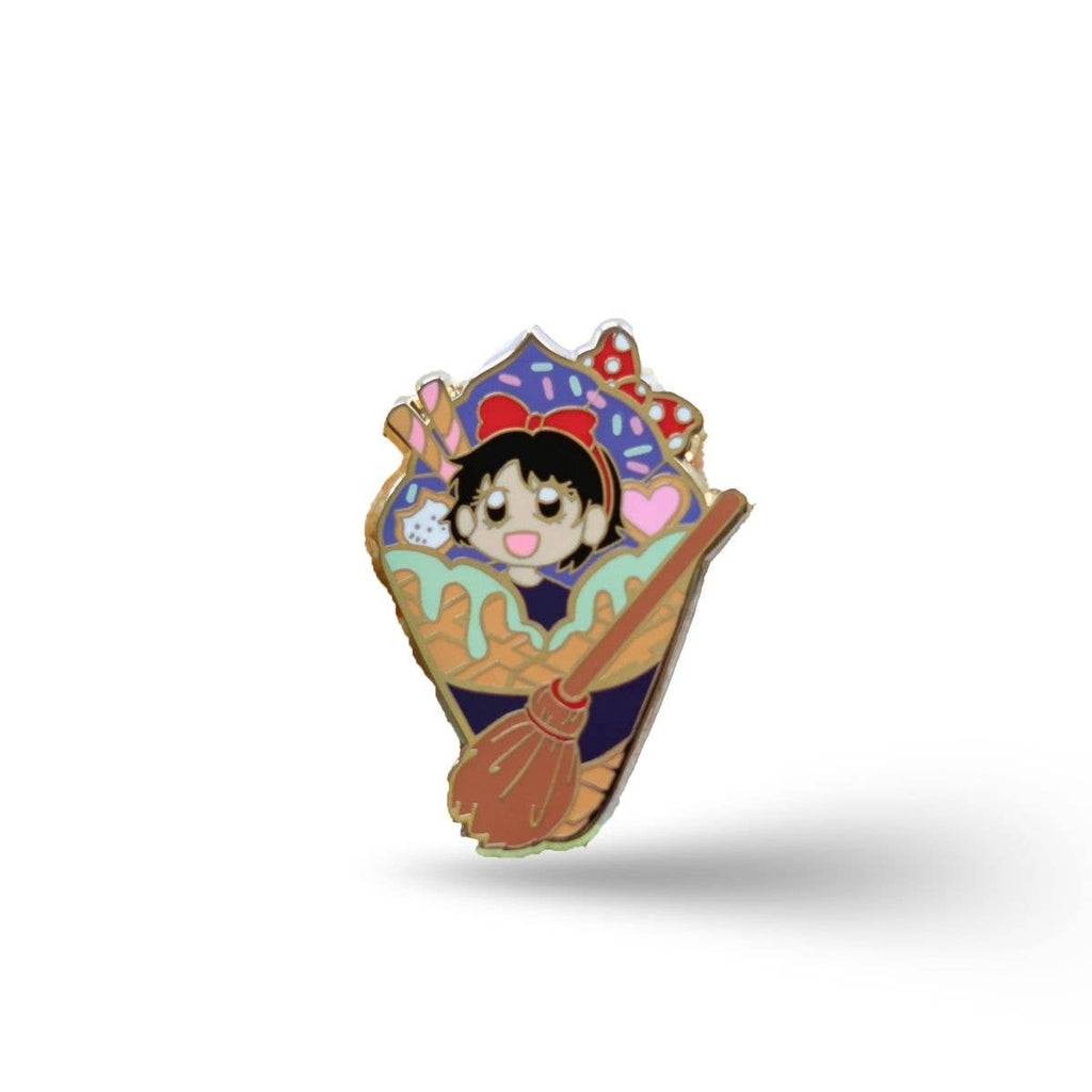 Studio Ghibli Kiki's Delivery Ice Cream Enamel Pin