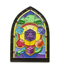 Stained Glass Window - Collectible Enamel Pin