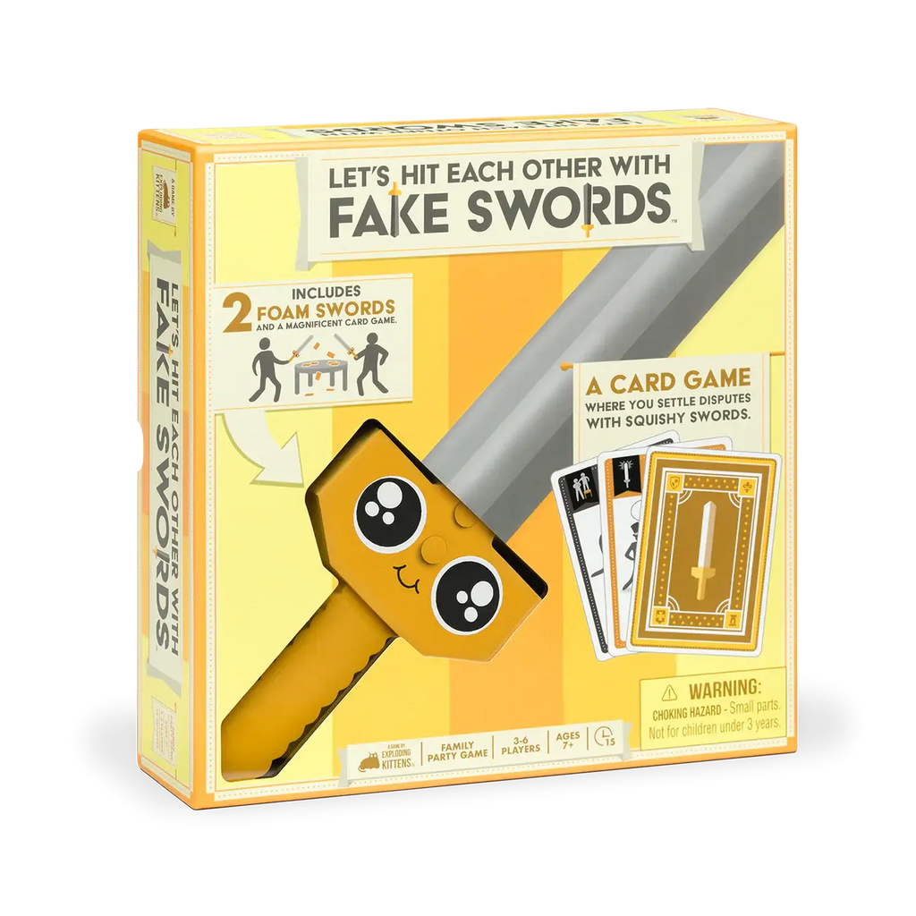 Let's Hit Each Other with Fake Swords: Action Card Game