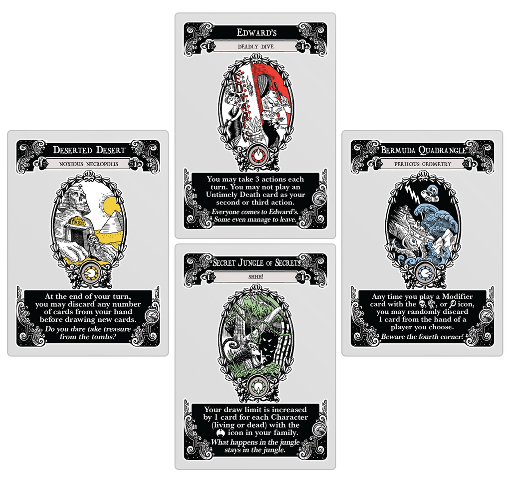 Gloom 2nd Edition: Unfortunate Expeditions Expansion