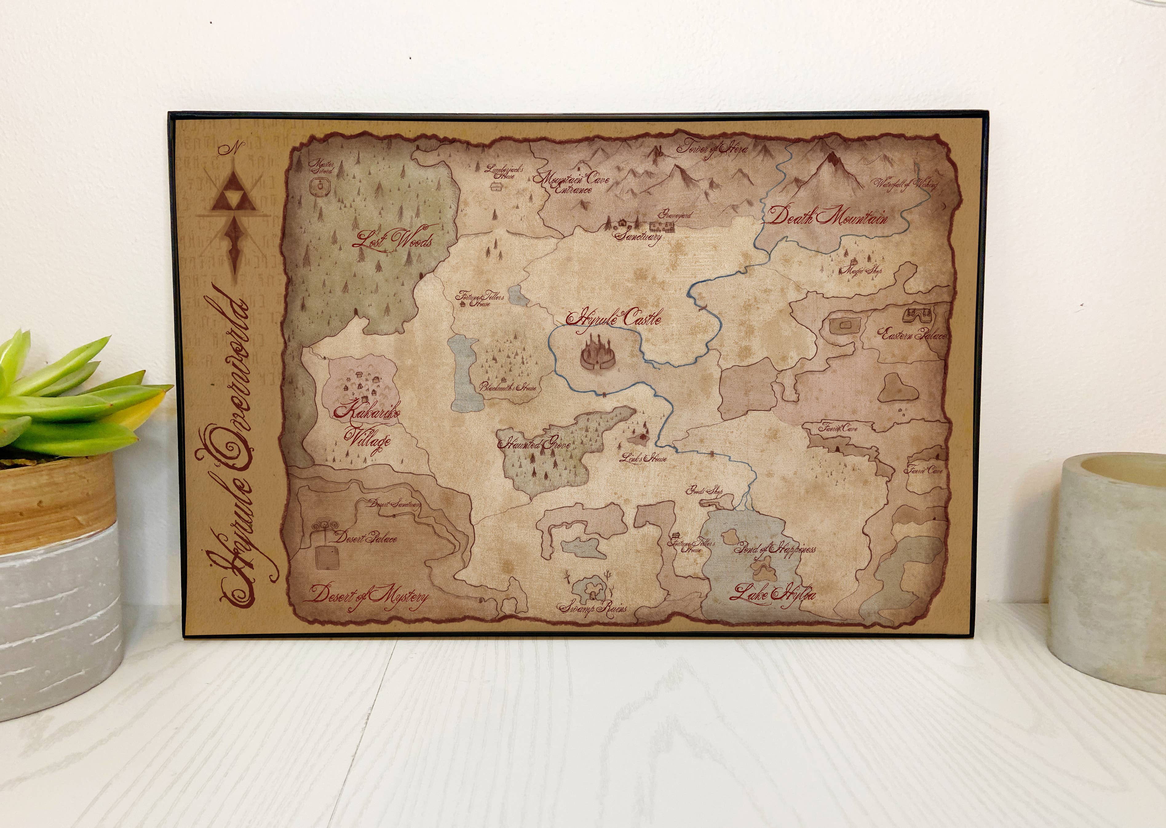 Hyrule Overworld Map