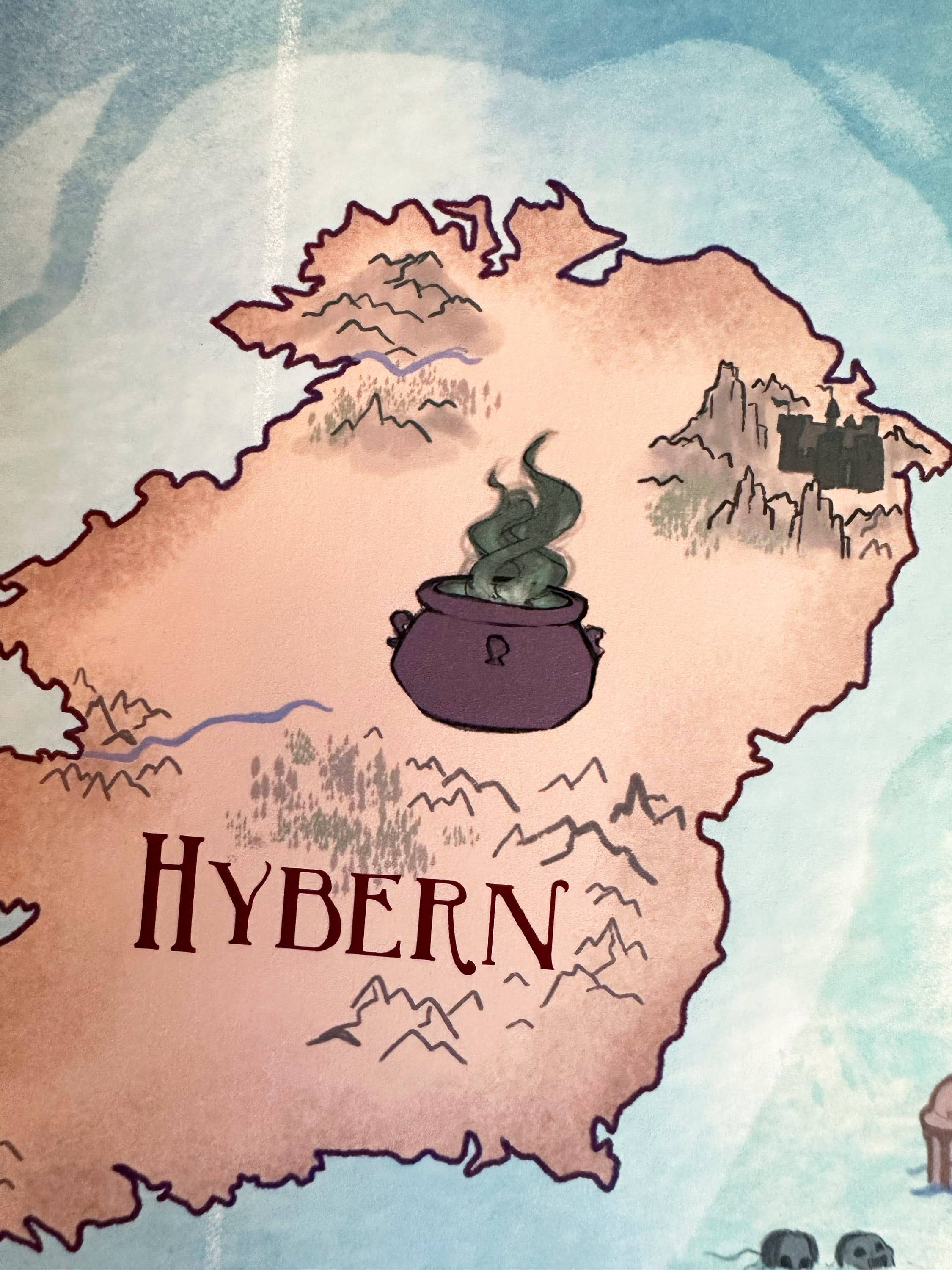 Prythian Map // Fantasy Landscapes // ACOTAR // Book Art
