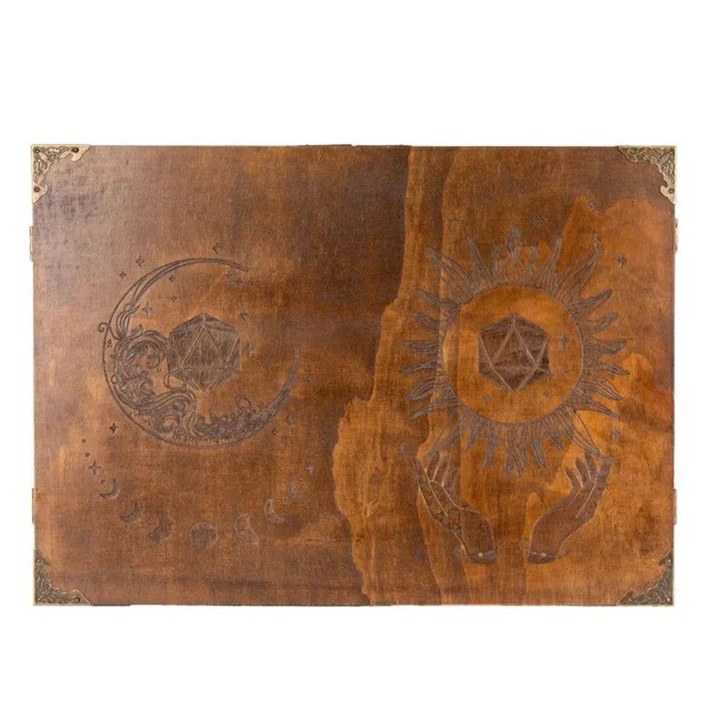 Dragon’s Gaze Wood DM Dungeon Master Screen