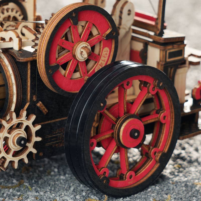 Steam Engine Mechanical Robotime Rokr DIY 3D puzzles