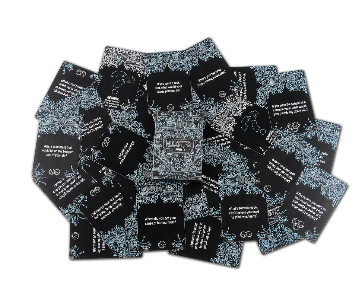 FLUSTER Laugh Pack: Conversation Card Game Expansion Pack