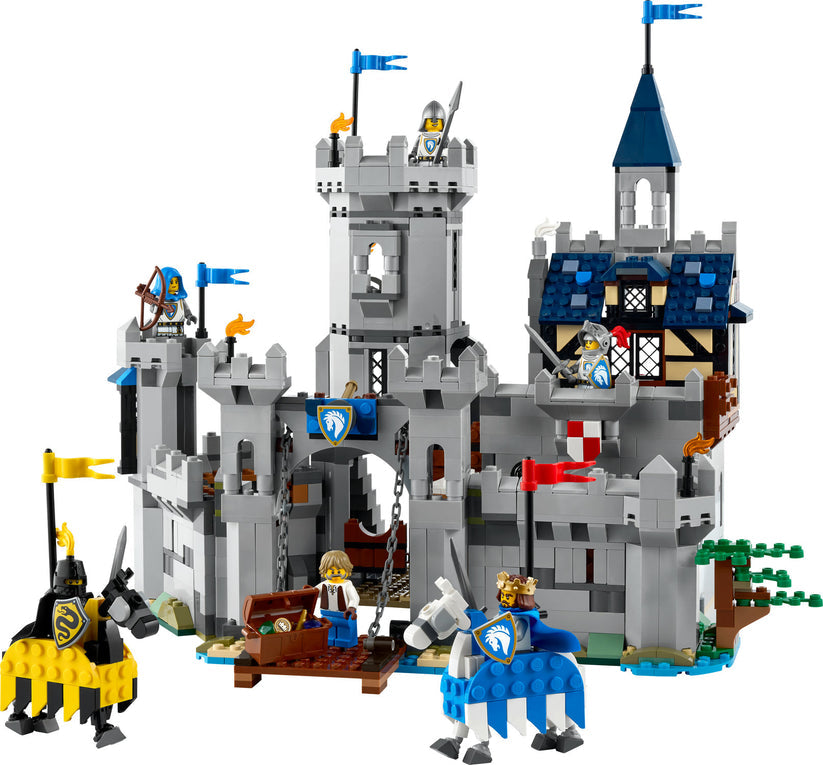 Medieval Horse Knight Castle