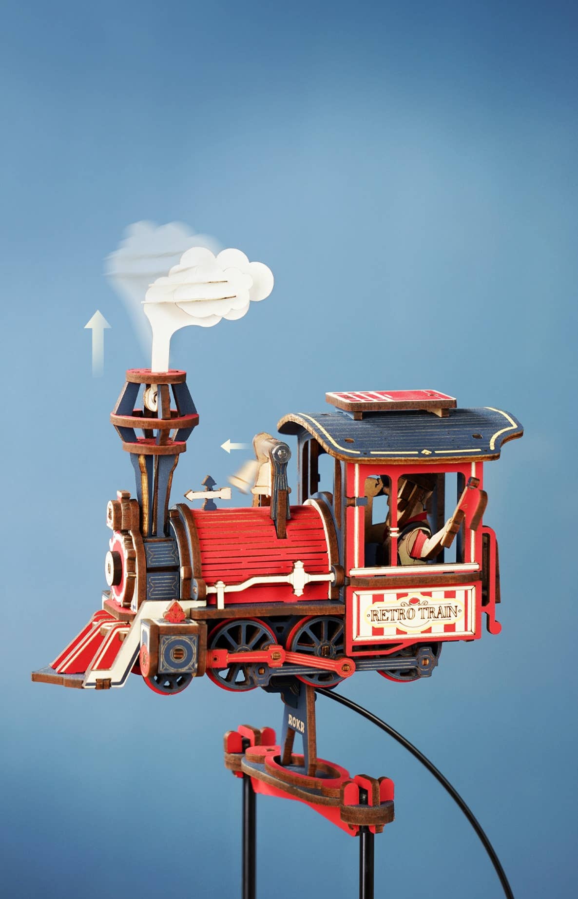 ROKR Power Express 3D Wooden Puzzle