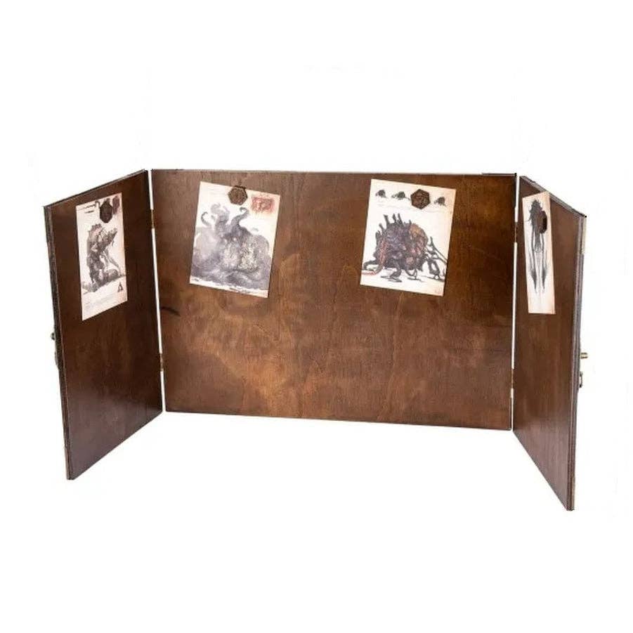 Dragon’s Gaze Wood DM Dungeon Master Screen