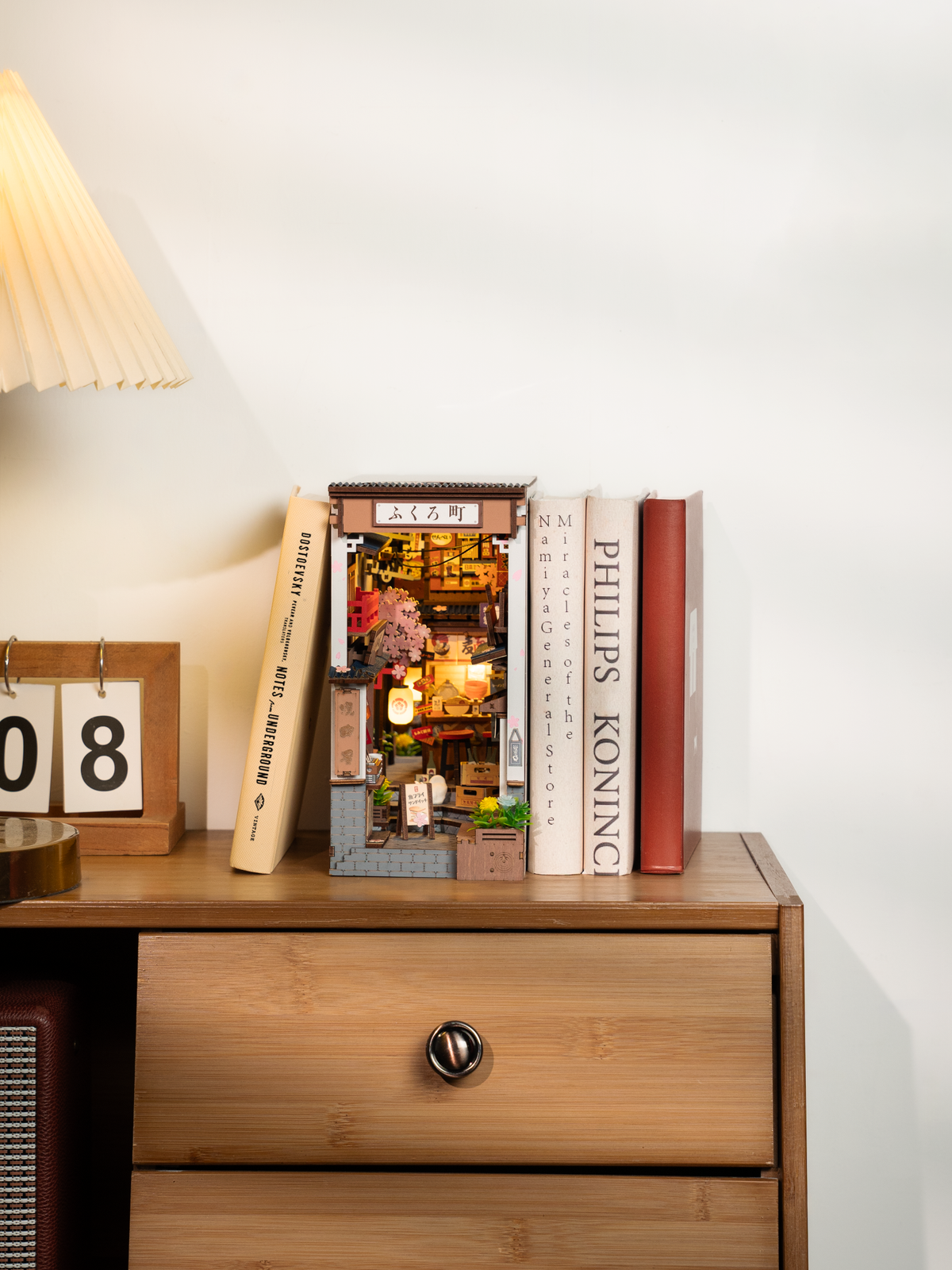 Rolife Sakura Wine Alley DIY Book Nook