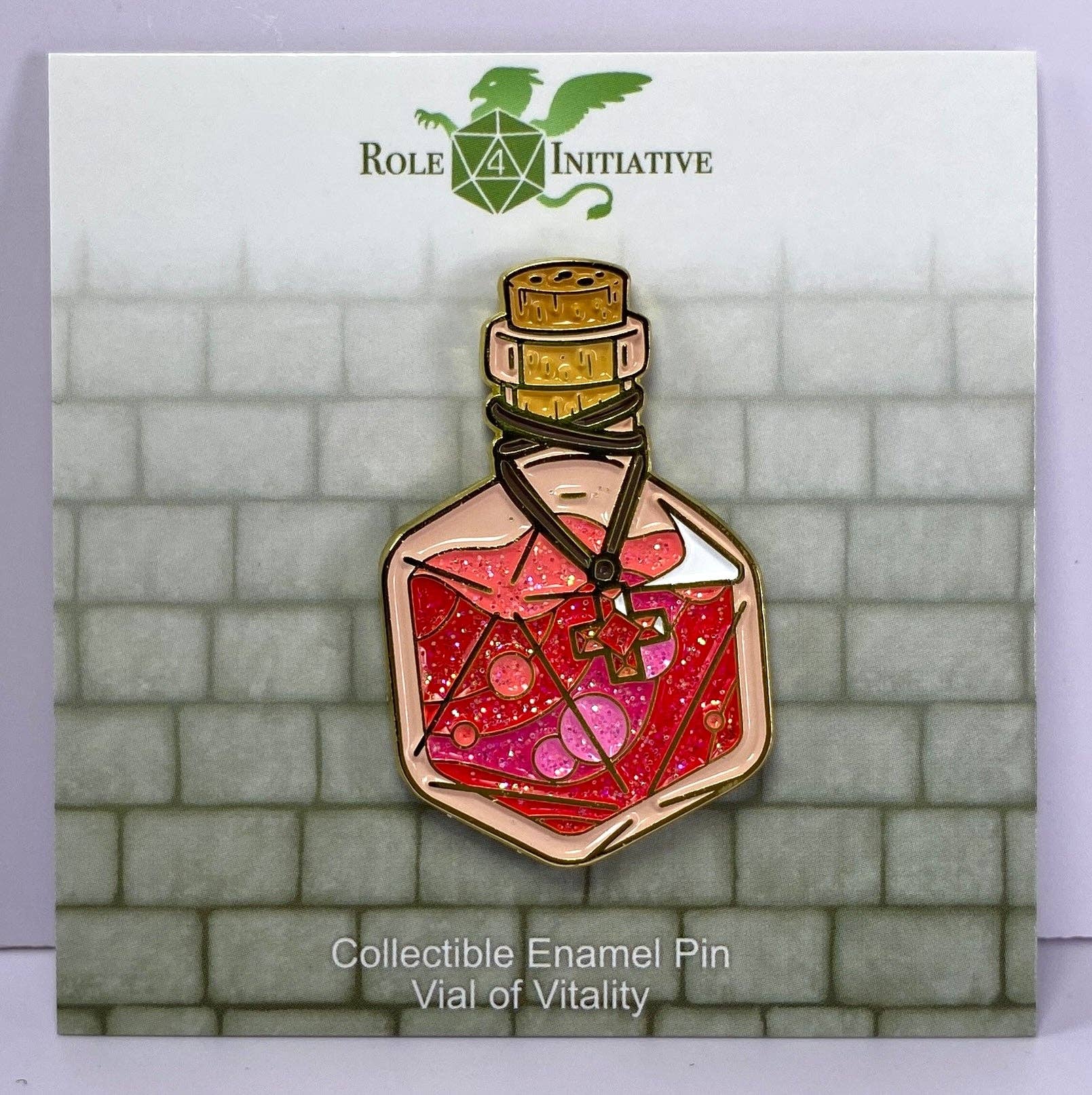 Vial of Vitality - Collectible Enamel Pin