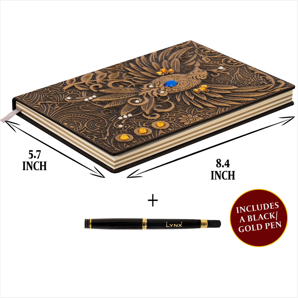 3D Faux - Leather Notbook/Journal