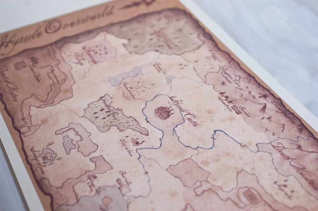 Hyrule Overworld Map