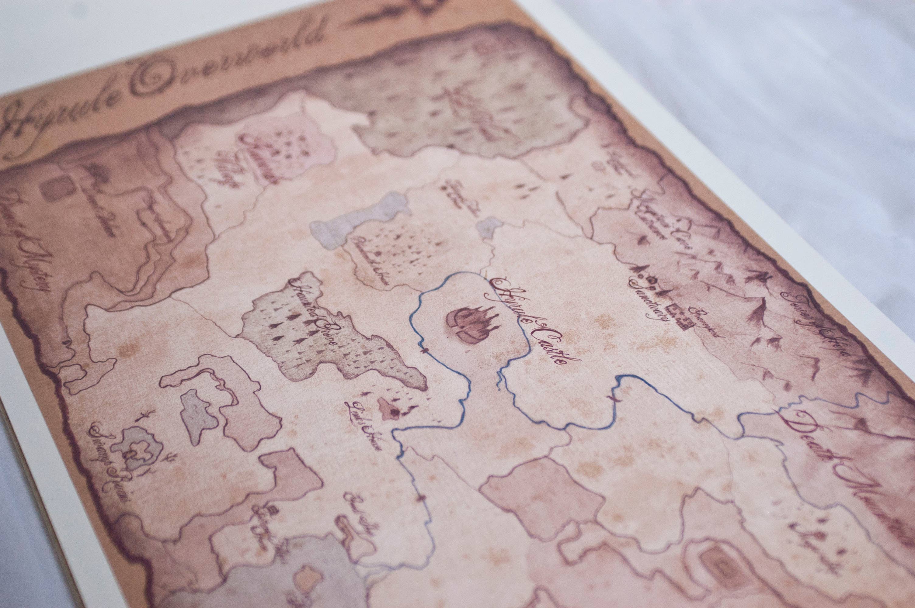 Hyrule Overworld Map