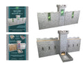 Castle Keep Dice Tower, 2 Castle Wall DM Screens & Turn Tracker