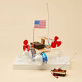 Radio-Controlled Boat DIY Kit, Educational STEM Toy for Kids