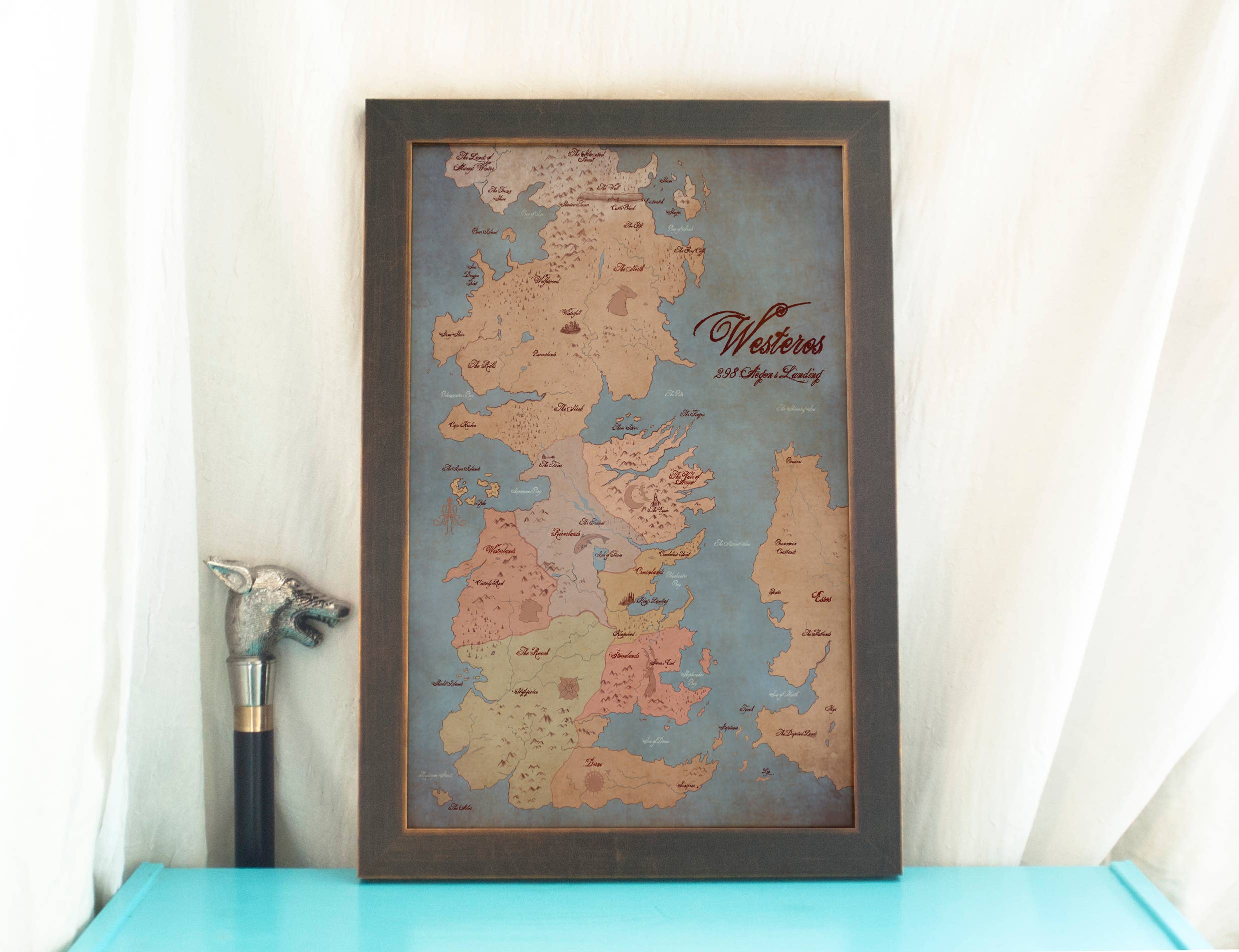 Map of Westeros // Game of Thrones Art Print