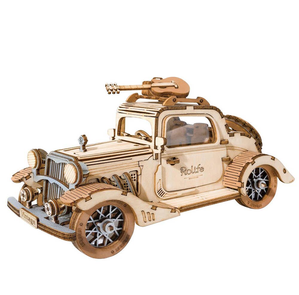 Rolife Vintage Car 3D Wooden Puzzle