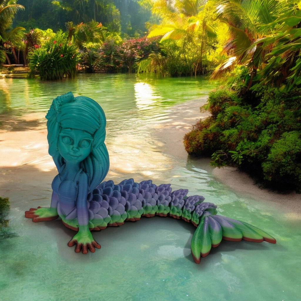 3D Printed Articulated Fantasy Toy Bundle – Display Set
