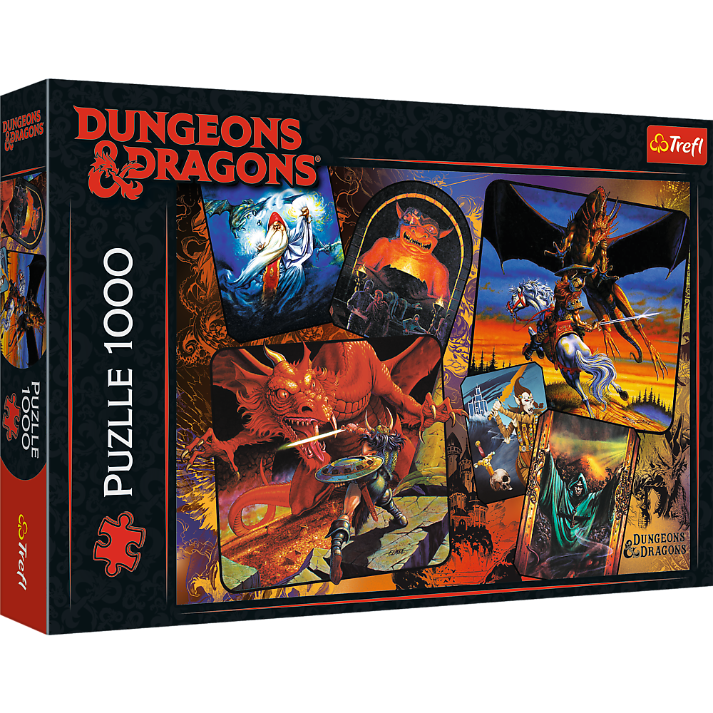 Trefl Red 1000 Piece Puzzle - The Origins of D & D