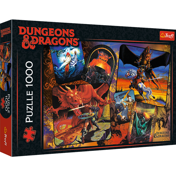 Trefl Red 1000 Piece Puzzle - The Origins of D & D