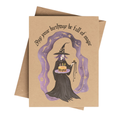 May Your Birthday Be Full of Magic Witchy Birthday Card 