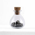 Unseelie Mini Metal RPG Dice Set  - Ancient Silver