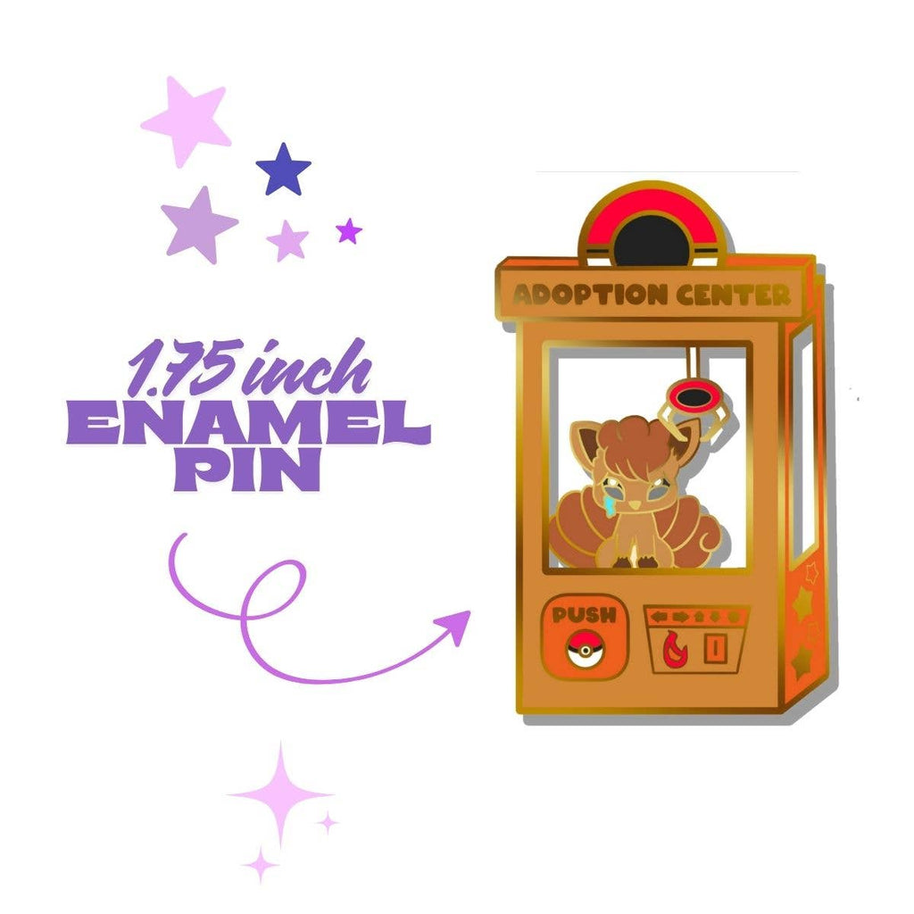 Pokemon Vulpix Enamel Pin Anime