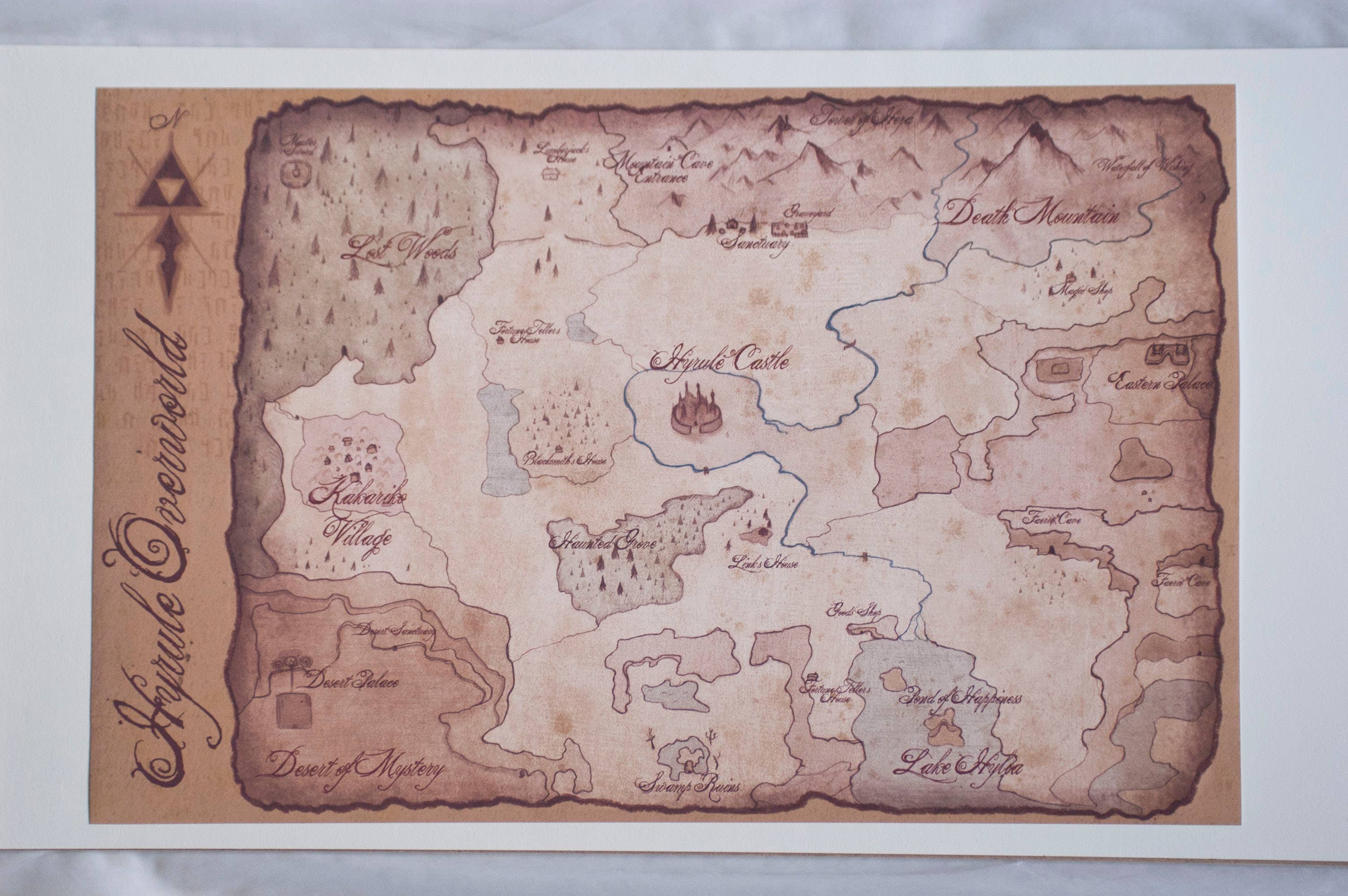 Hyrule Overworld Map